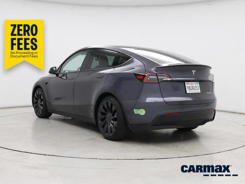 Gray 2022 Tesla Model Y Performance