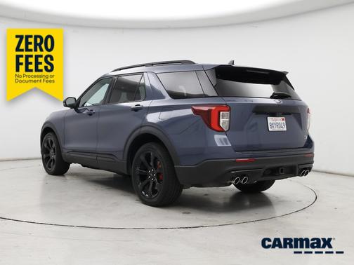 Blue 2021 Ford Explorer ST