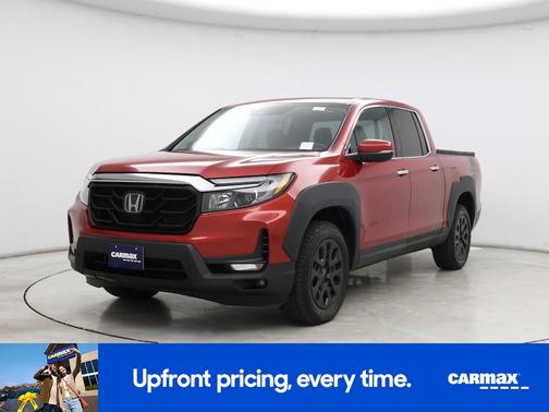 Red 2023 Honda Ridgeline RTL-E