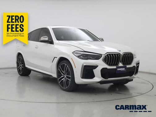 White 2023 BMW X6 M50i
