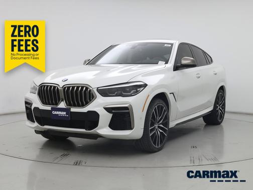 White 2023 BMW X6 M50i