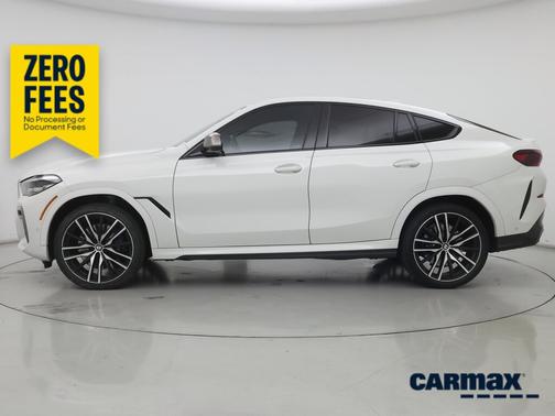 White 2023 BMW X6 M50i