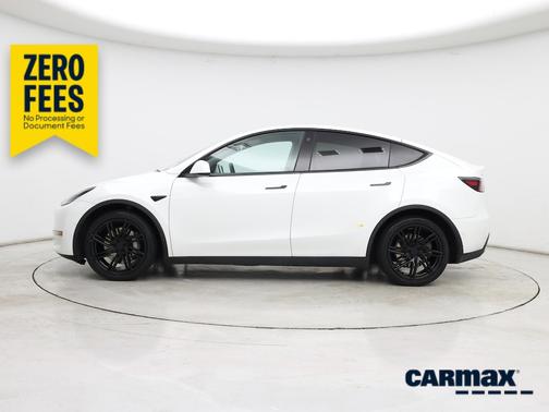 White 2022 Tesla Model Y Long Range