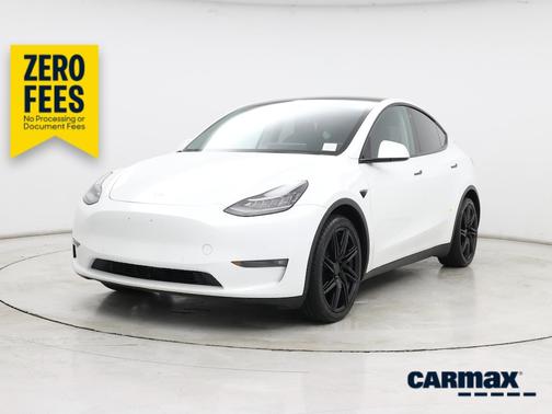 White 2022 Tesla Model Y Long Range