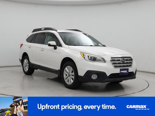 White 2015 Subaru Outback Premium