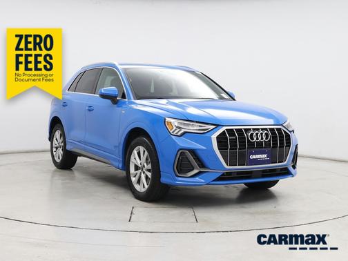 Blue 2022 Audi Q3 S-Line Premium Plus