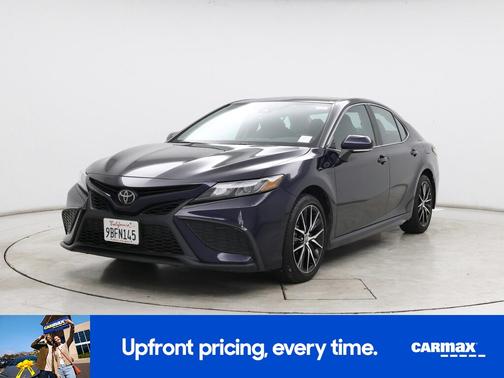 Blue 2022 Toyota Camry SE