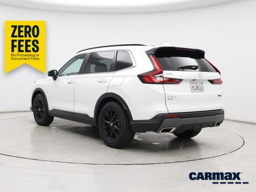 White 2024 Honda CR-V Hybrid Sport