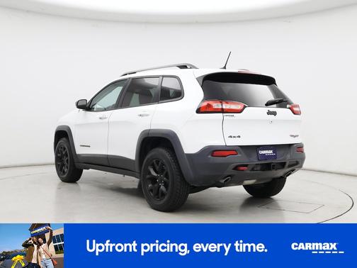 White 2015 Jeep Cherokee Trailhawk