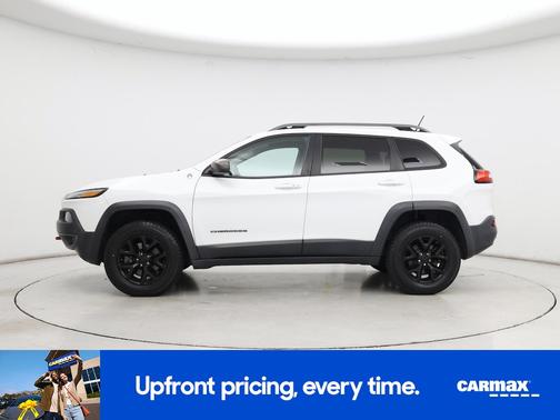 White 2015 Jeep Cherokee Trailhawk