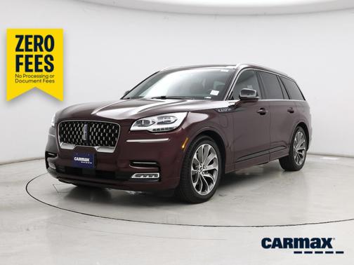 Red 2022 Lincoln Aviator Grand Touring