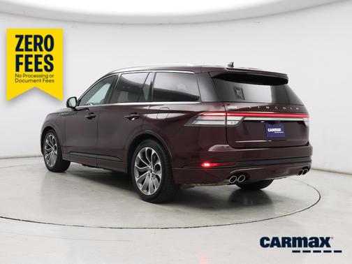 Red 2022 Lincoln Aviator Grand Touring