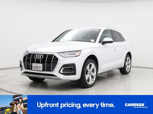 White 2021 Audi Q5 Premium Plus