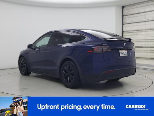 Blue 2023 Tesla Model X Plaid