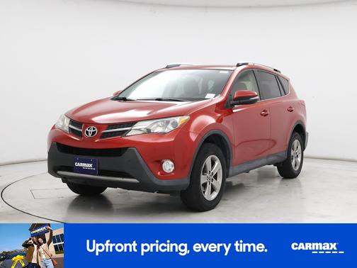 Red 2015 Toyota RAV4 XLE
