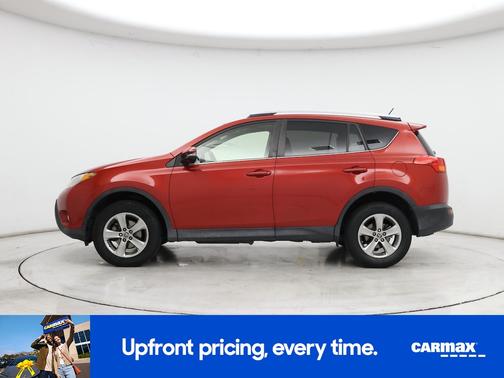 Red 2015 Toyota RAV4 XLE