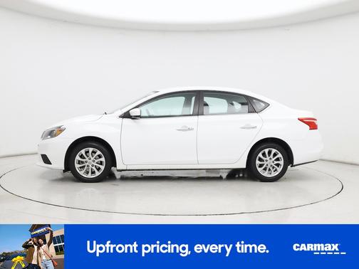 White 2019 Nissan Sentra SV