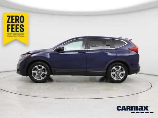 Blue 2018 Honda CR-V EX-L