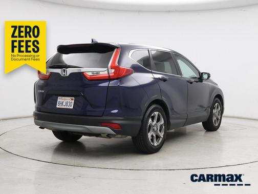 Blue 2018 Honda CR-V EX-L