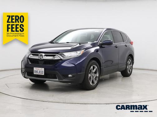 Blue 2018 Honda CR-V EX-L