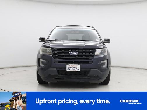Black 2017 Ford Explorer Sport