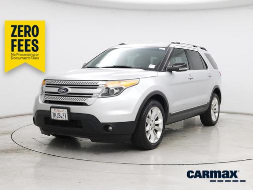 Silver 2014 Ford Explorer XLT