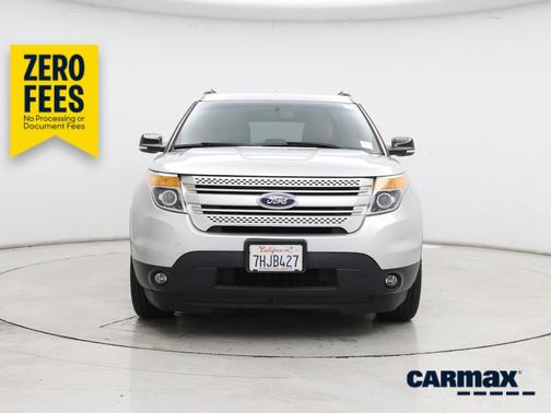 Silver 2014 Ford Explorer XLT