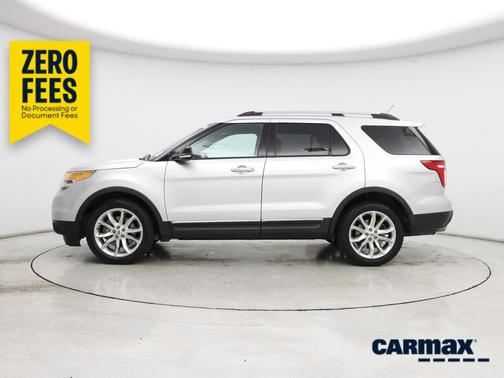 Silver 2014 Ford Explorer XLT