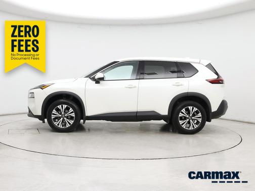 White 2021 Nissan Rogue SV