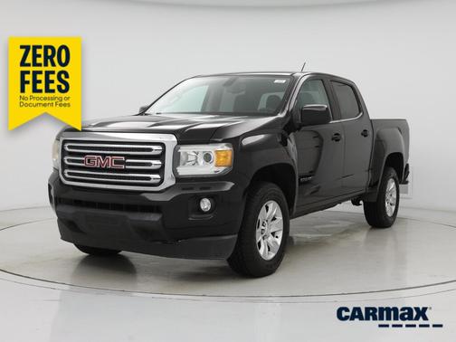 Black 2017 GMC Canyon SLE