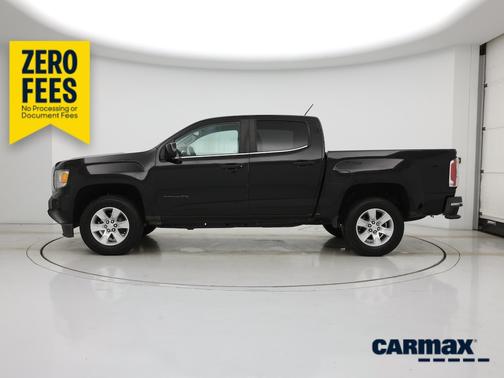 Black 2017 GMC Canyon SLE