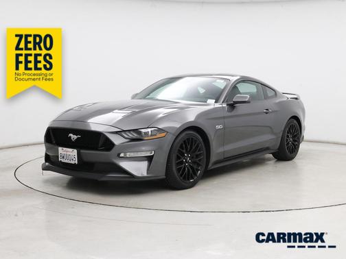 Silver 2021 Ford Mustang GT Premium