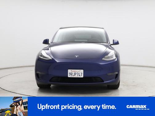 Blue 2021 Tesla Model Y Long Range