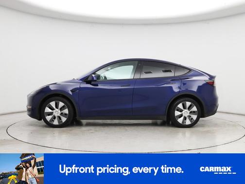 Blue 2021 Tesla Model Y Long Range