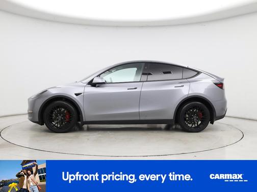 Gray 2025 Tesla Model Y Long Range