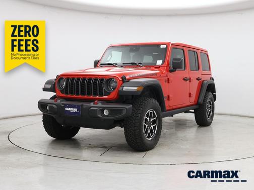 Red 2025 Jeep Wrangler Rubicon