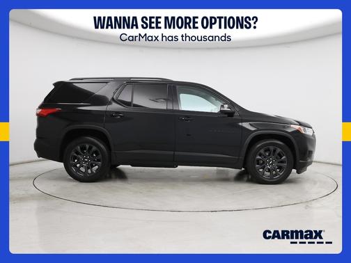 Black 2021 Chevrolet Traverse RS