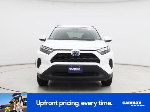 White 2023 Toyota RAV4 Hybrid LE