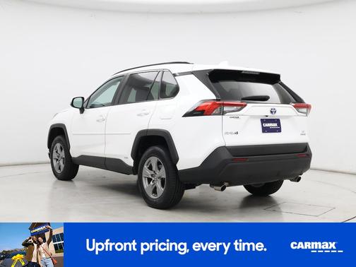 White 2023 Toyota RAV4 Hybrid LE