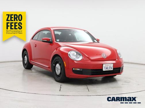 Red 2014 Volkswagen Beetle 1.8T