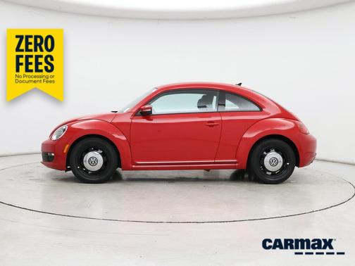 Red 2014 Volkswagen Beetle 1.8T
