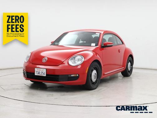 Red 2014 Volkswagen Beetle 1.8T