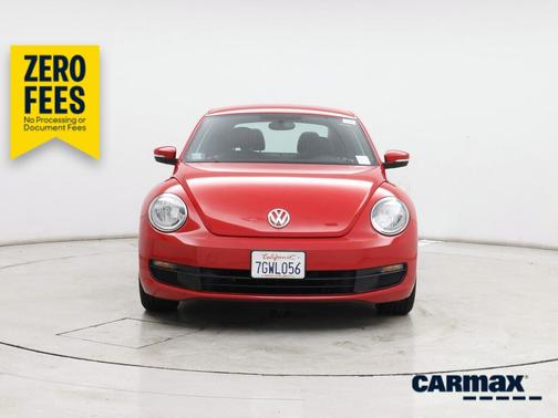 Red 2014 Volkswagen Beetle 1.8T