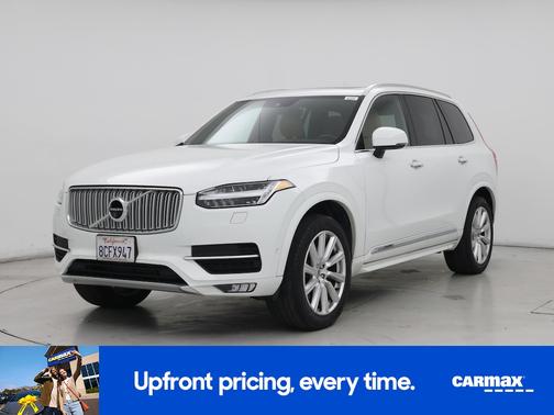 White 2018 Volvo XC90 T6 Inscription