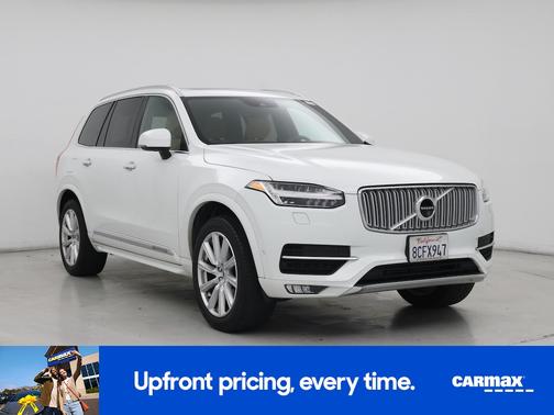 White 2018 Volvo XC90 T6 Inscription