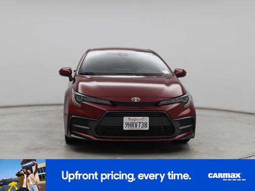 Red 2022 Toyota Corolla SE