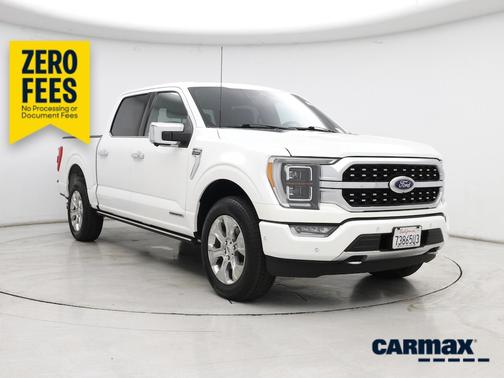 White 2023 Ford F-150 Platinum
