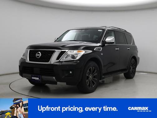 Black 2020 Nissan Armada Platinum