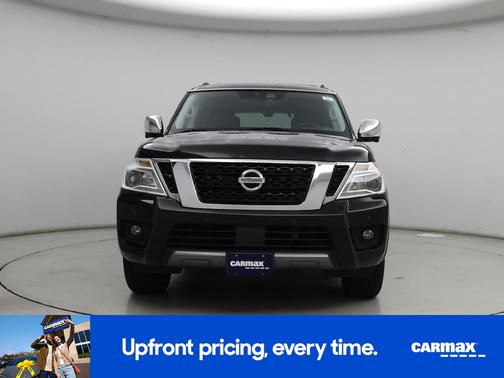 Black 2020 Nissan Armada Platinum