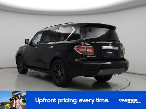 Black 2020 Nissan Armada Platinum